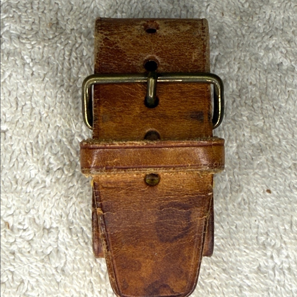 Vintage Louis Vuitton Mini Luggage Tag and Poignier in Vachetta Leather (13Q) - Picture 6 of 7